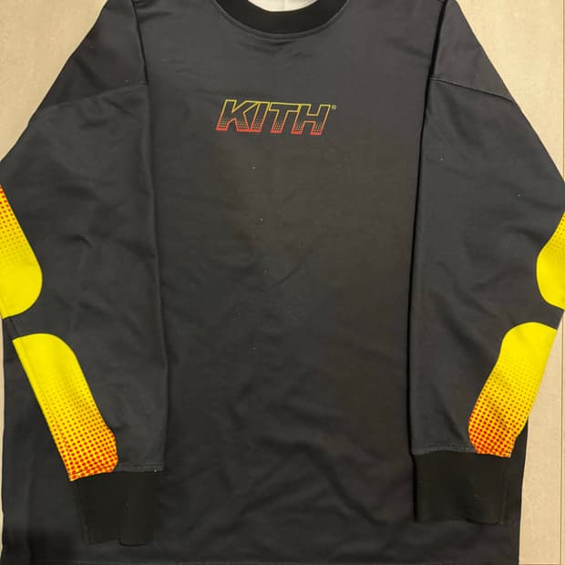 KITH 레이싱 긴팔 롱슬리브 져지