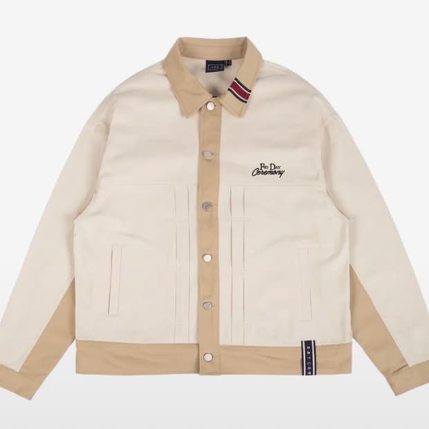 로맨틱크라운 트러커 FRIDAY TRUCKER JACKET_OATMEAL