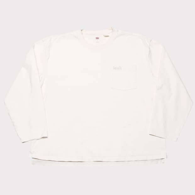 [S] 리바이스 오버사이즈 롱슬리브 티셔츠