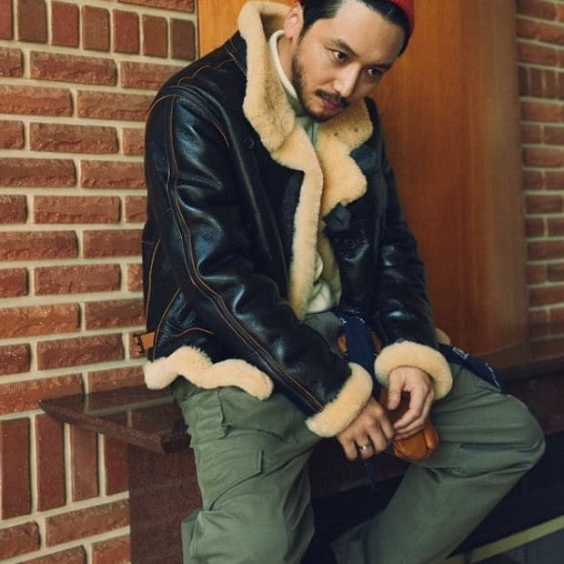 이스트로그x변요한 무스탕 M