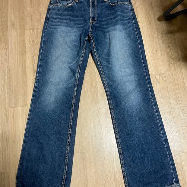 부츠컷 빈티지 데님
