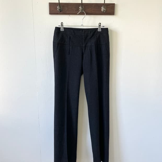 JILL STUART 스트라이프 슬랙스