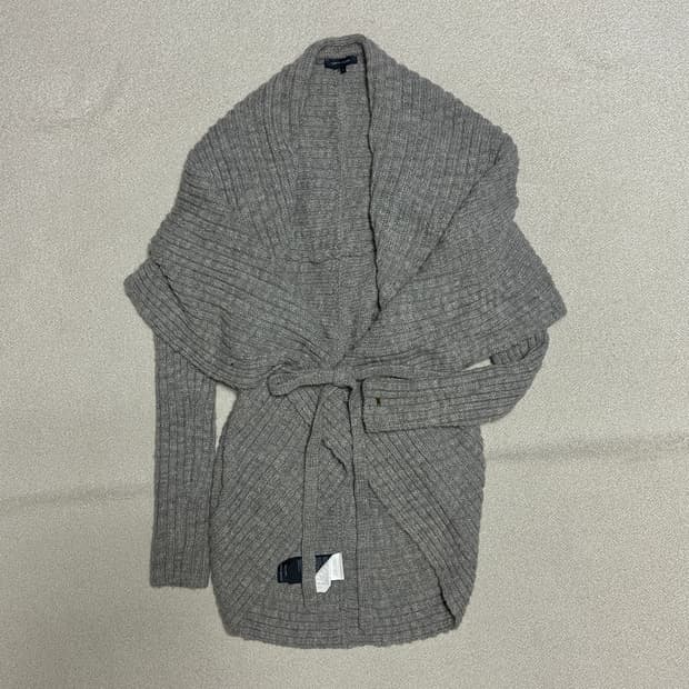 타미힐피거 숄 니트 가디건