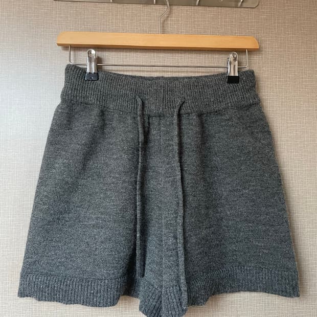 회색 니트 숏팬츠 판매