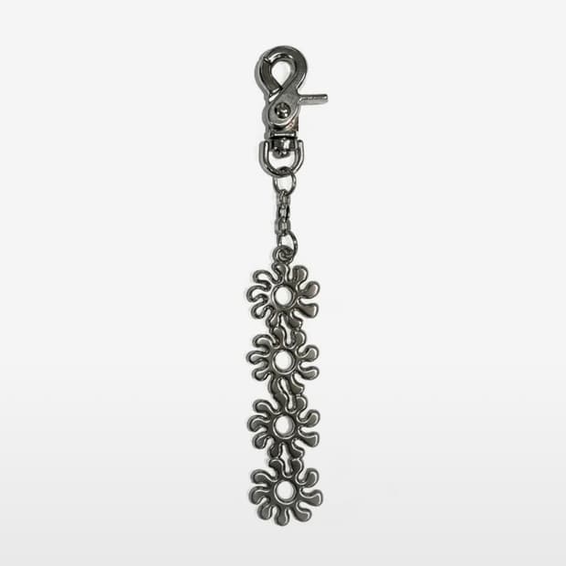 9999 Linking Flower Keyring