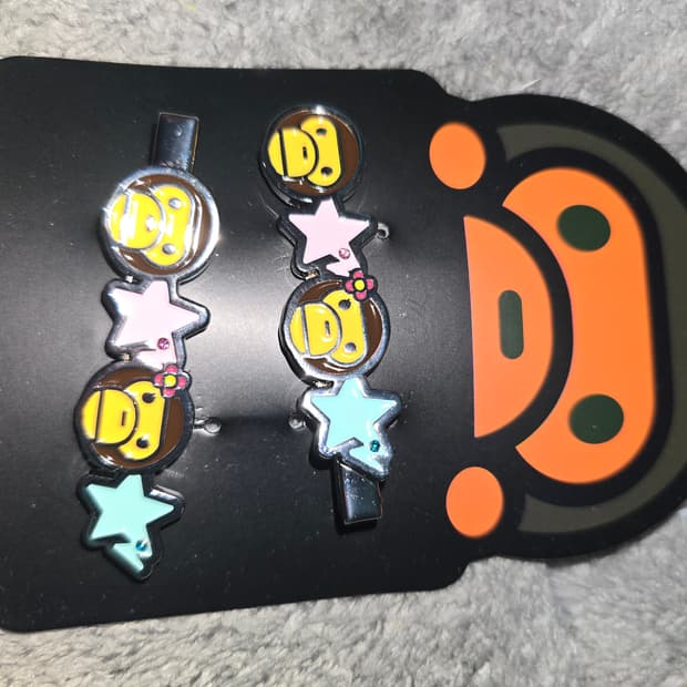 베이프 마일로 머리핀 헤어핀 새거