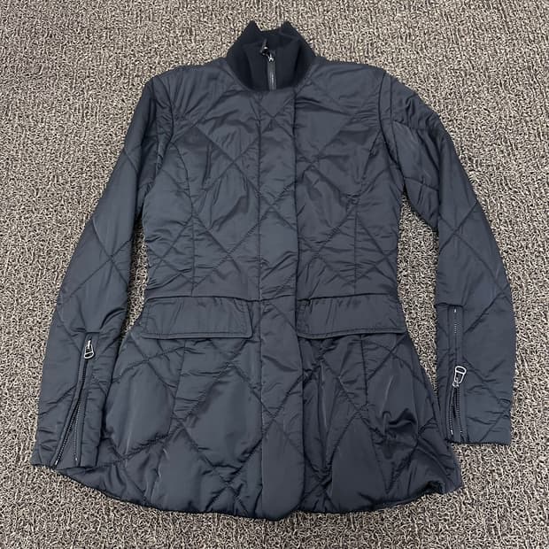 POLO 폴로 랄프로렌 여성 퀄팅 점퍼 자켓 블랙 사이즈 2