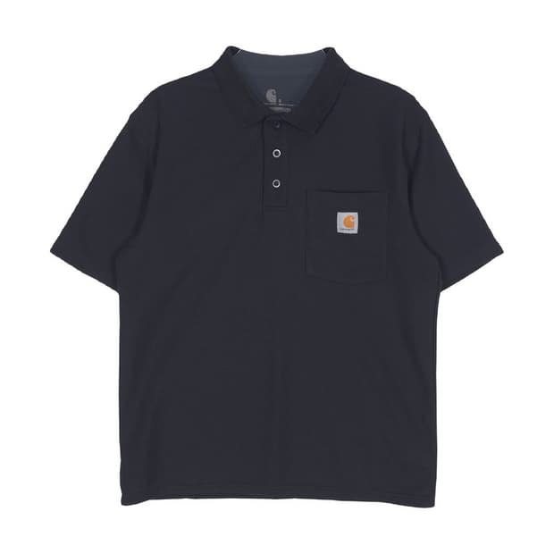 Carhartt 포켓 오리지널 핏 반팔 카라티 S