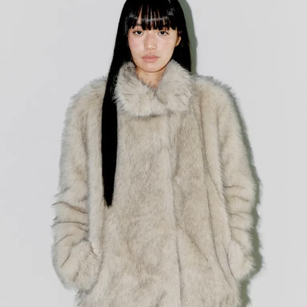 오피쉬 퍼자켓 LIGHT GRAY