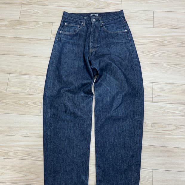 오라리 하드트위스트 5p 데님팬츠