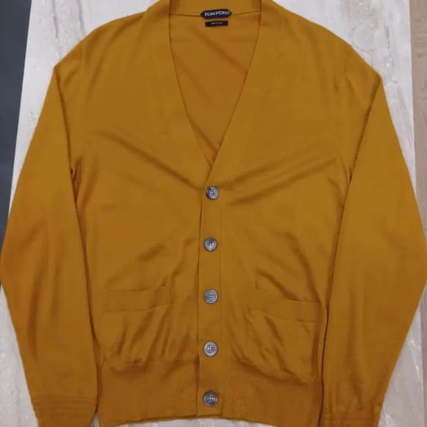 TOM FORD CASHMERE SILK CARDIGAN