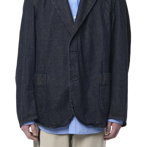 [M] 이얼즈어고 오카야마 코튼 워시드 스포츠 코트