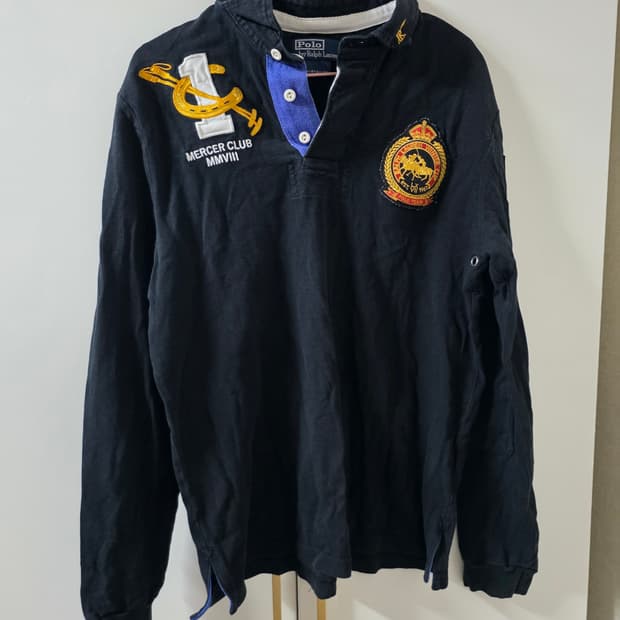 폴로 랄프 로렌 PK 머서클럽 럭비티 L 커스텀핏