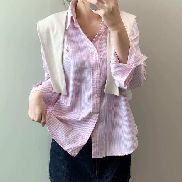 폴로 스트라이프 셔츠 