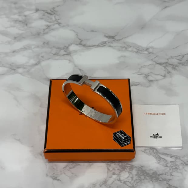 에르메스 클릭아슈 누아 매트 T