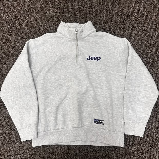 Jeep 지프 반집업 맨투맨 100(L)