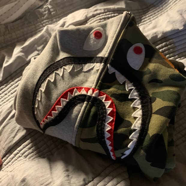 베이프 아수라 샤크후드