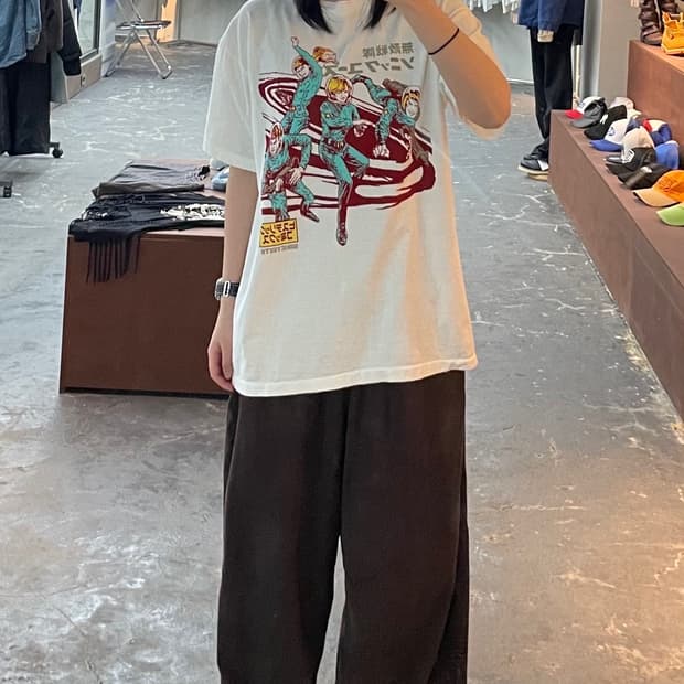 빈티지 소닉 유스락 반팔 H1112