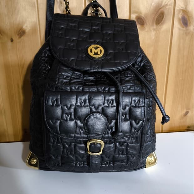 메트로시티 퀼팅 백팩 미니백팩