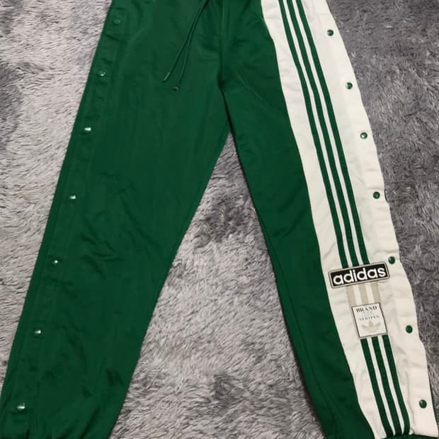 [[여성 S] 아디다스(ADIDAS) 아디브레이크 그린 조거팬츠p305