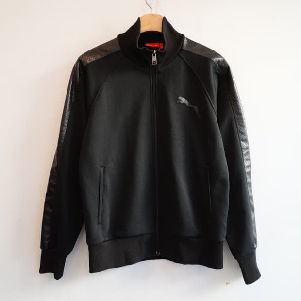 PUMA 푸마 레더 집업 져지