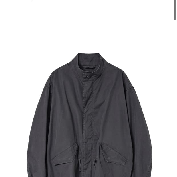 해칭룸 숏모즈파카 퍼플블랙 2