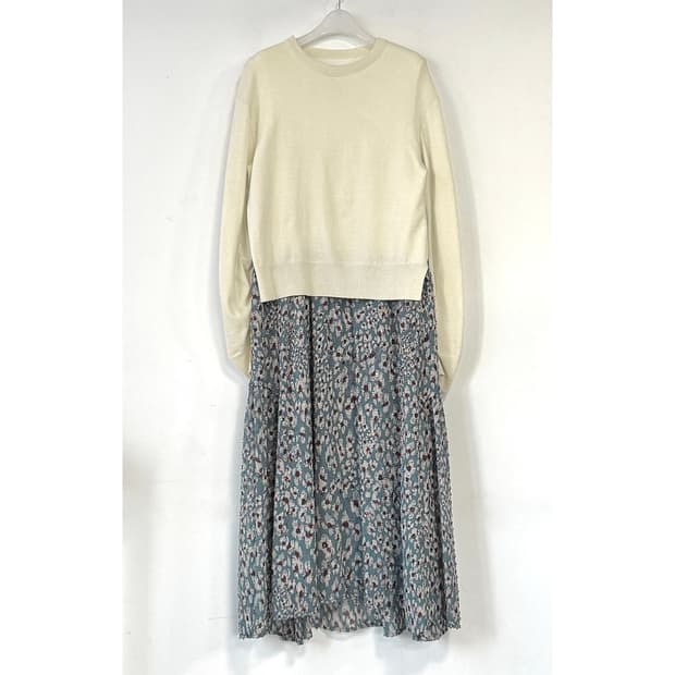 폼더스토어 니트 레이어드 드레스