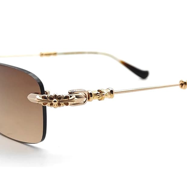 크롬하츠 필스3 골드 플레이트 선글라스 