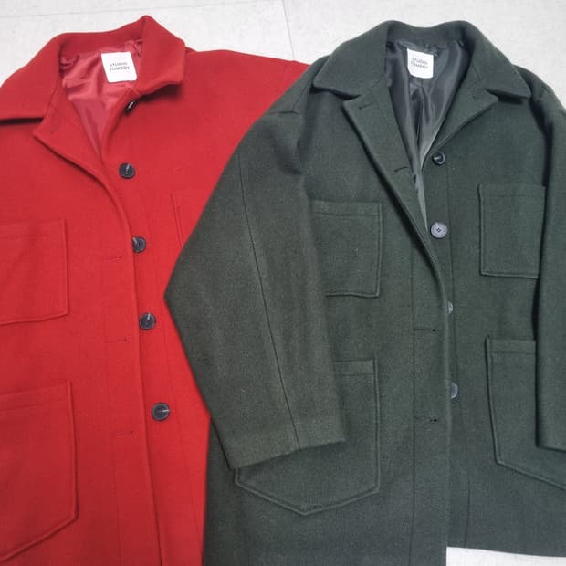 스튜디오 톰보이 코트 점퍼