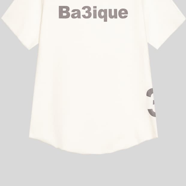샵페어리 [fe.3] loose logo t-shirt (ivory)