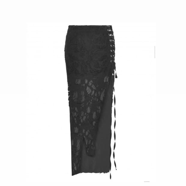 다크 인 러브 언발란스 롱스커트