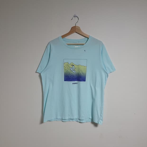 (XL) UNIQLO 유니클로 스누피 하와이 티셔츠