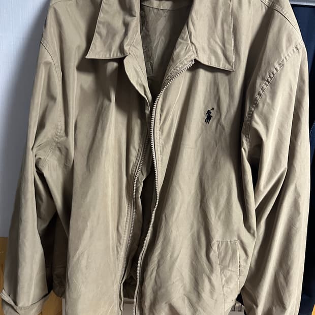폴로 블루종 자켓