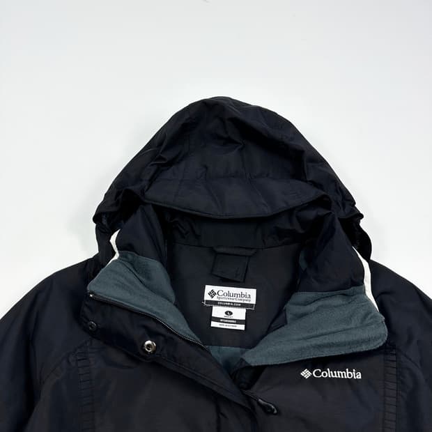 컬럼비아 옴닉테크 블랙 풀오버 바람막이 자켓 (L 여성추천)