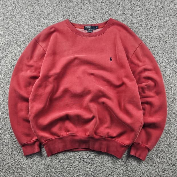 90's 폴로랄프로렌 베이직 맨투맨 스웻 셔츠 ( M ) / 10813