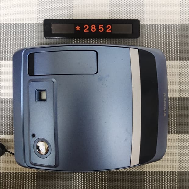 폴라로이드 원 600 블루 즉석카메라