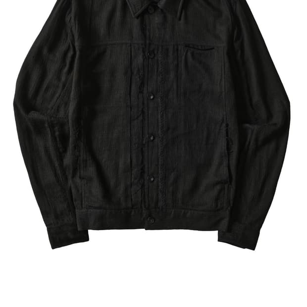 [M 구매] xlim ep.7 트러커 자켓 블랙