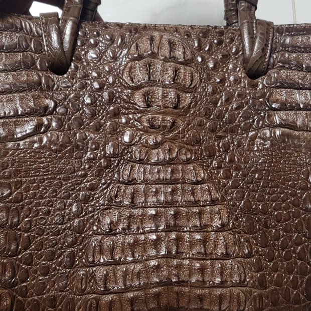 Murray Allan 악어가죽 Alligator Handbag 