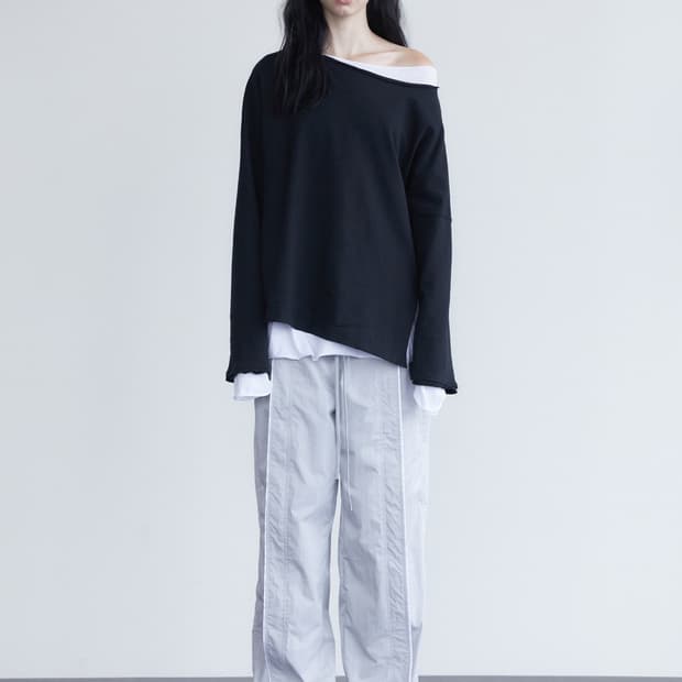 홀페이퍼 언발란스 레이어드탑