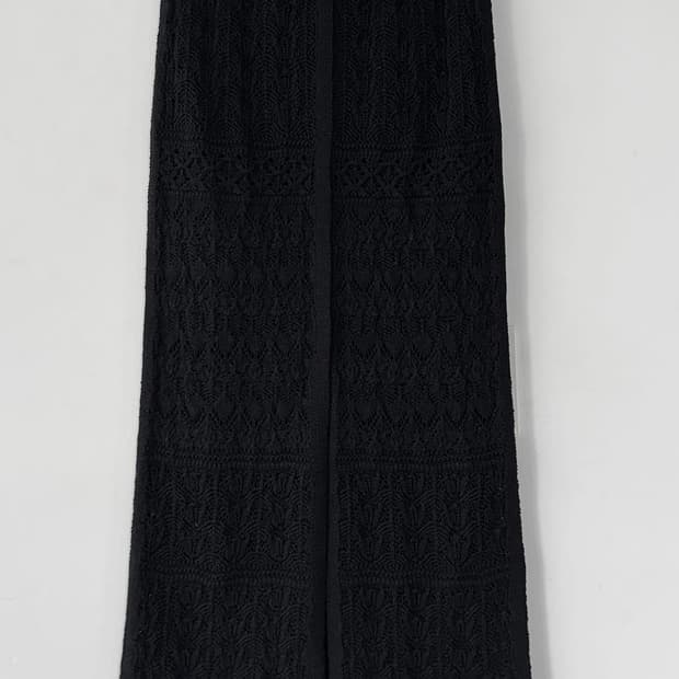 타임 24 크로셰 니트 스커트