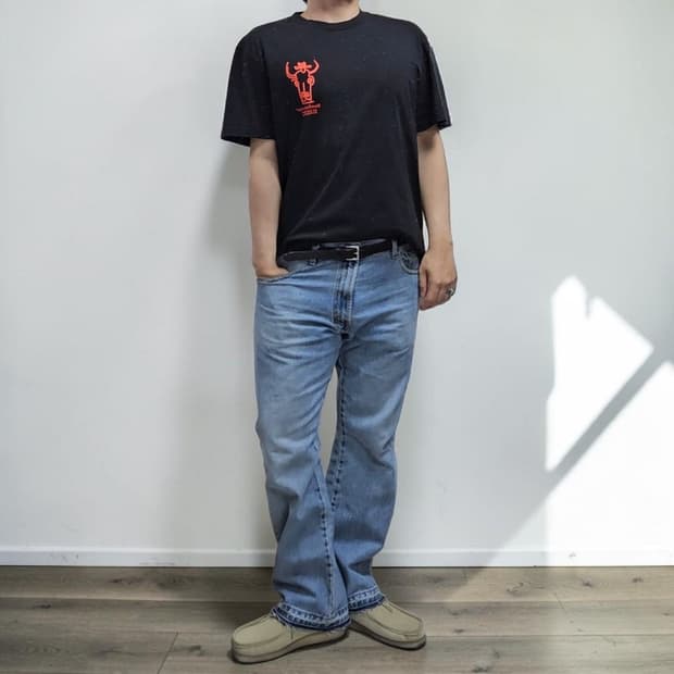 데우스 커스텀 반팔티 XL M0289