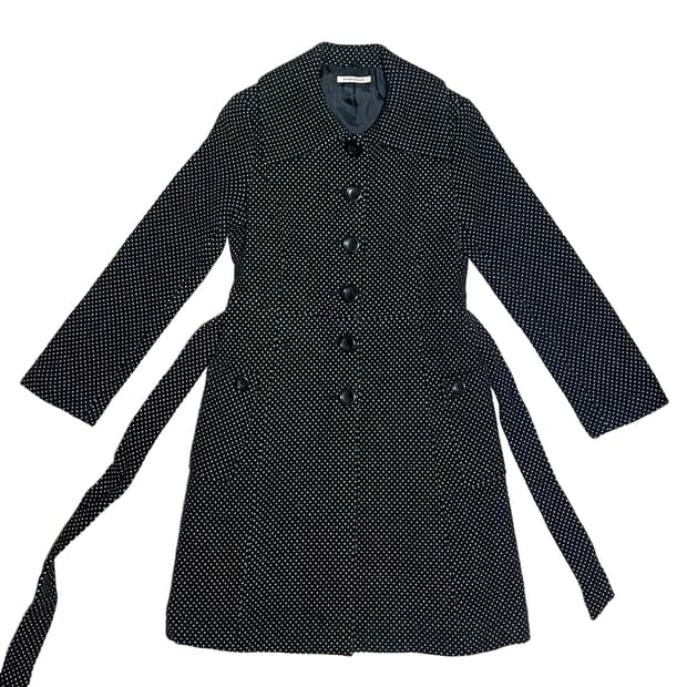 Armoire Caprice Dot Slim Trench Coat