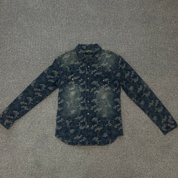 Fullglow Camo Denim Shirt.