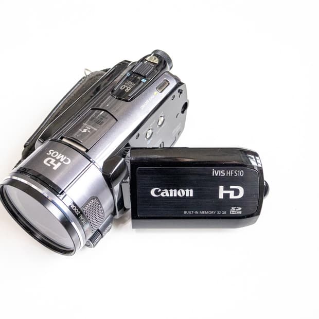 Canon iVIS HF S10 / 빈티지 디지털 캠코더
