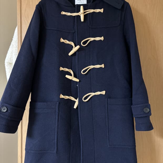로파이 더플 코트 네이비