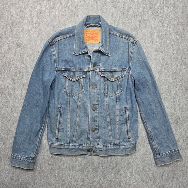 리바이스 72334 3세대 트러커 데님 자켓 청자켓 S