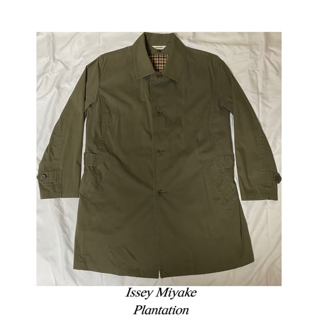 이세이미야케 밀리터리 맥 코트 자켓 발마칸 카코트 옴므플리세 m65