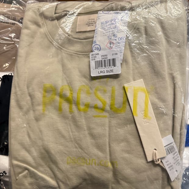 fog x pacsun 반팔티 L