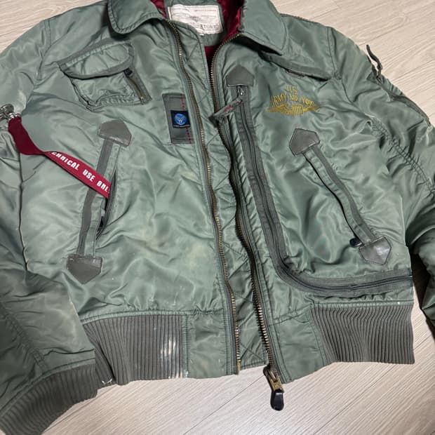 엑스톤즈 ma1 자켓 xL