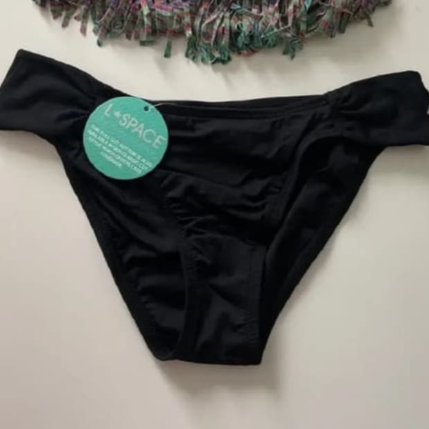 L*Space 블랙 비키니 하의